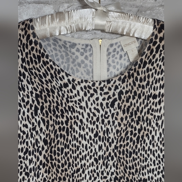 Chico's Leopard Print Sweater - Picture 2 of 6